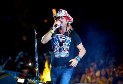 INDIO, CALIFORNIA - APRIL 26: Bret Michaels performs onstage during the 2019 Stagecoach Festival at Empire Polo Field on April 26, 2019 in Indio, California. (Photo by Frazer Harrison/Getty Images for Stagecoach)