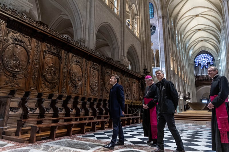 Notre Dame Cathedral restoration