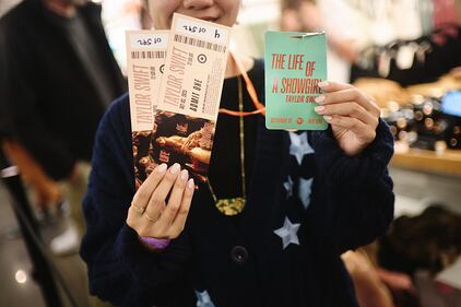 Target shoppers buying Taylor Swift's "The Life of a Showgirl"