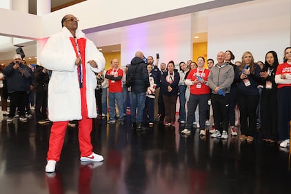 Snoop Dogg at the Olympics in Milan