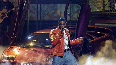 2001: Usher at the Teen Choice Awards 2001 held at the Universal Amphitheatre in Los Angeles on August 12, 2001.