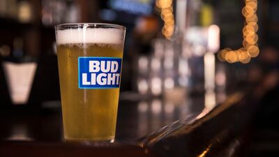 For example, in Anheuser-Busch InBev’s latest quarterly earnings report, the world’s largest brewer underscored a jump in profit “driven by price increases and getting consumers to spend more on premium offerings,” Sykes explains. (Photo by Drew Angerer/Getty Images)