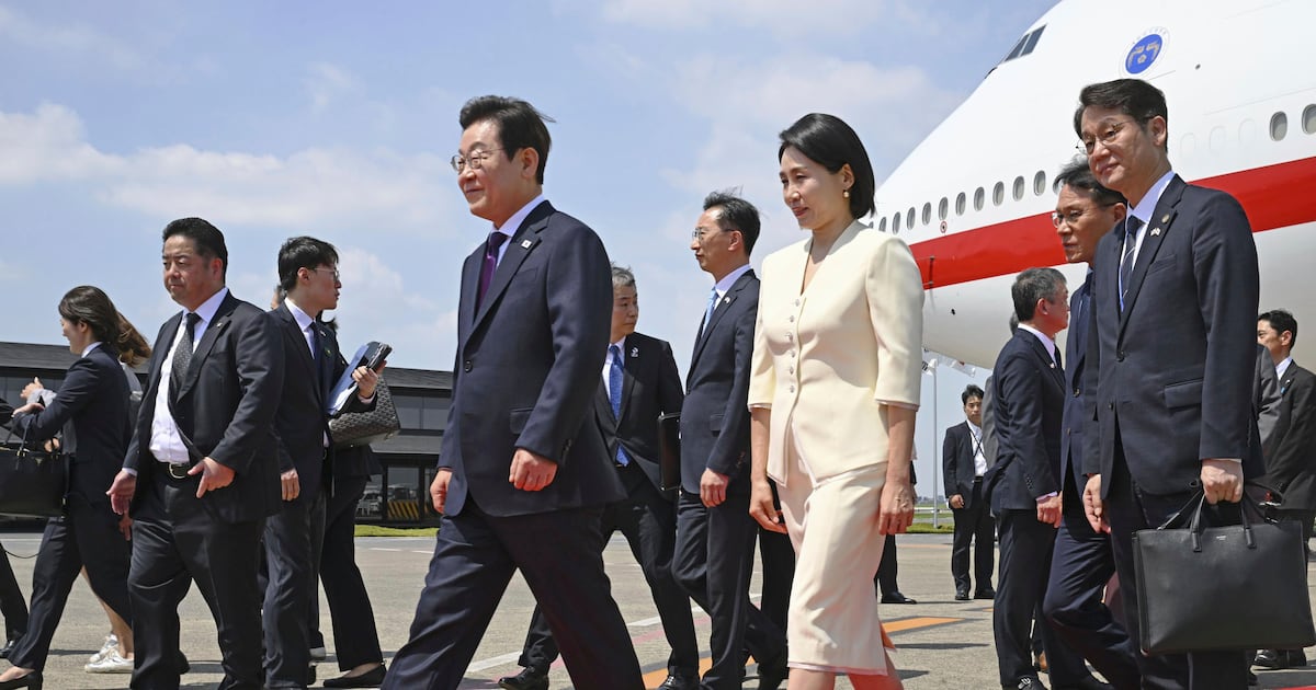 South Korea's Lee in Tokyo to highlight friendly ties with Japan before key summit with Trump